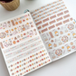 Pumpkin Season Text | Washi