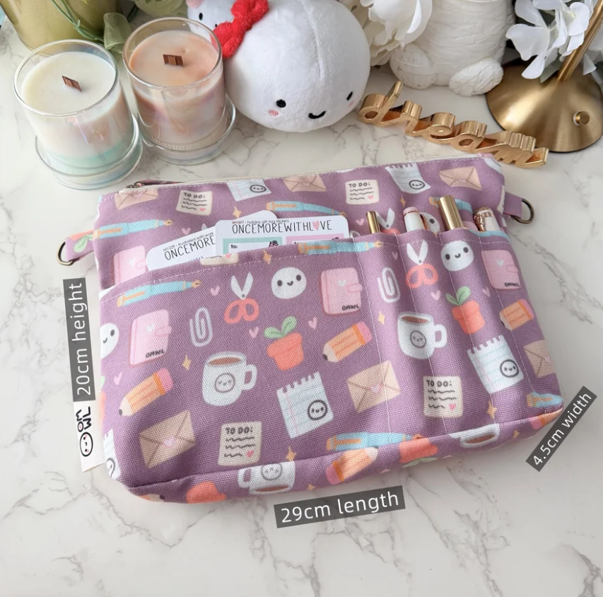 *PREORDER - Stationery Lovers Journaling Pouch (Purple)