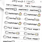 *PREORDER* Work Headers sticker sheet