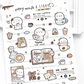 *PREORDER* Coffee First sticker sheet