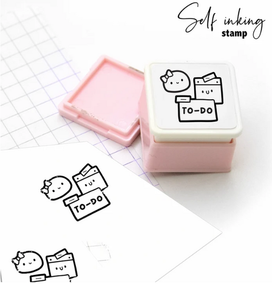 *PREORDER* Self-Inking To-Do Beanie Stamp