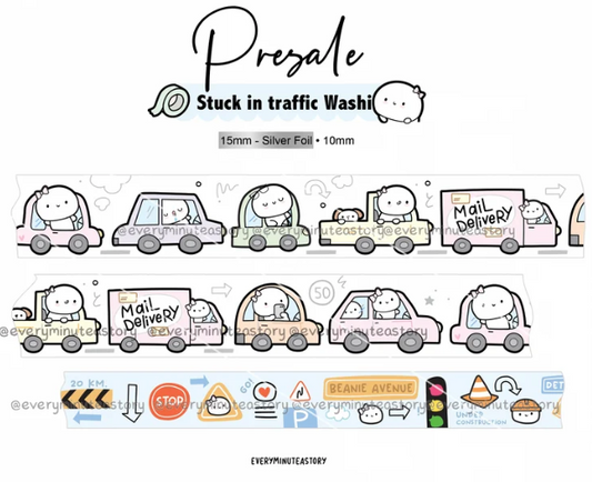 *PREORDER* Stuck In Traffic | Washi