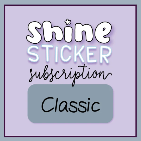*PRESALE* Shine Sticker Studio - 2027 Planner | October 2026 Subscription
