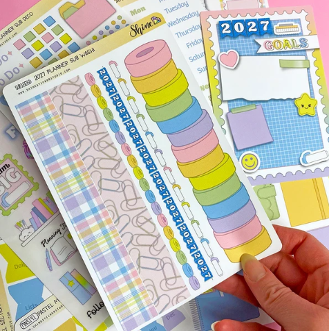 *PRESALE* Shine Sticker Studio - 2027 Planner | October 2026 Subscription