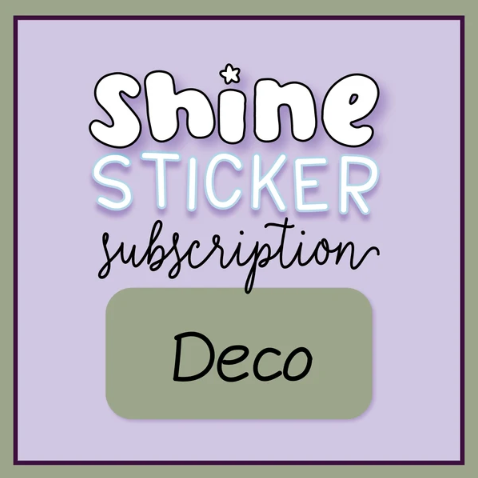 *PRESALE* Shine Sticker Studio - 2027 Planner | October 2026 Subscription