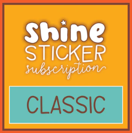 Shine Sticker Studio - Feelin' Groovy | July 2025 Subscription