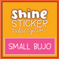 Shine Sticker Studio - Feelin' Groovy | July 2025 Subscription
