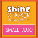Shine Sticker Studio - Feelin' Groovy | July 2025 Subscription