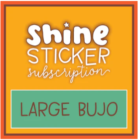 Shine Sticker Studio - Feelin' Groovy | July 2025 Subscription