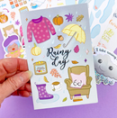 Shine Sticker Studio - Rainy Day | August 2025 Subscription
