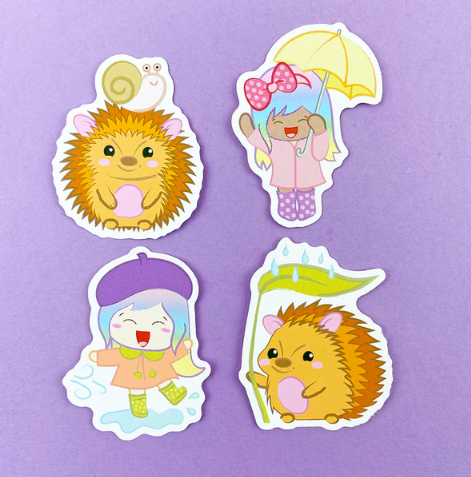 Shine Sticker Studio - Rainy Day | August 2025 Subscription