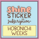 Shine Sticker Studio - Rainy Day | August 2025 Subscription