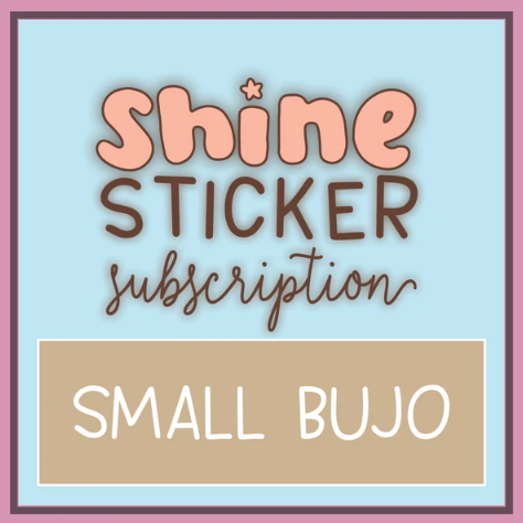 Shine Sticker Studio - Rainy Day | August 2025 Subscription