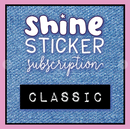 *PRESALE* Shine Sticker Studio - 2026 Planner | November 2025 Subscription
