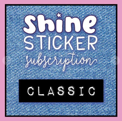 *PRESALE* Shine Sticker Studio - 2026 Planner | November 2025 Subscription