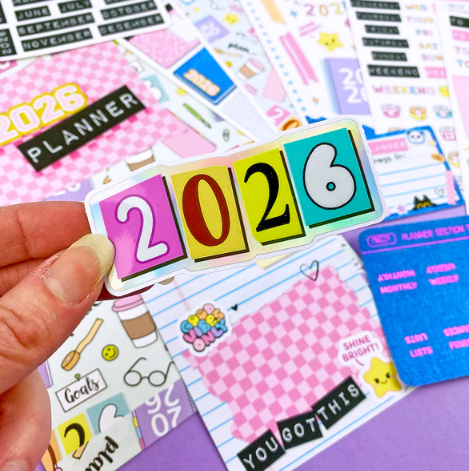 *PRESALE* Shine Sticker Studio - 2026 Planner | November 2025 Subscription