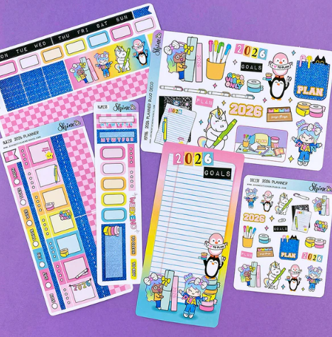*PRESALE* Shine Sticker Studio - 2026 Planner | November 2025 Subscription