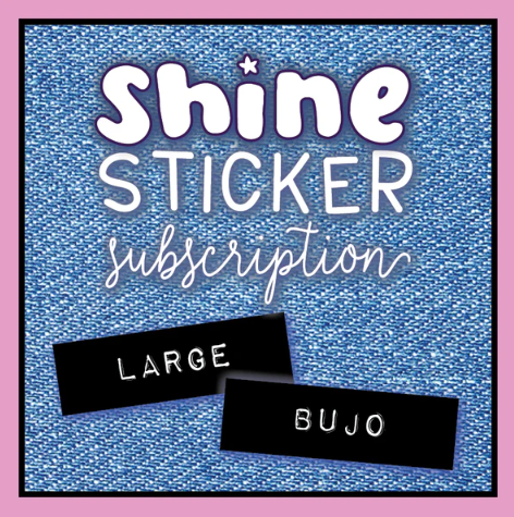 *PRESALE* Shine Sticker Studio - 2026 Planner | November 2025 Subscription