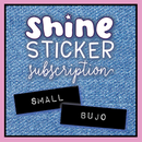 *PRESALE* Shine Sticker Studio - 2026 Planner | November 2025 Subscription