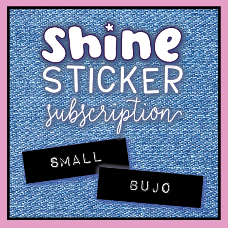 *PRESALE* Shine Sticker Studio - 2026 Planner | November 2025 Subscription