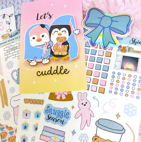 *PREORDER* Shine Sticker Studio - Snuggle Season | December 2025 Subscription