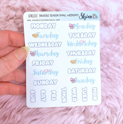 *PREORDER* Shine Sticker Studio - Snuggle Season | December 2025 Subscription