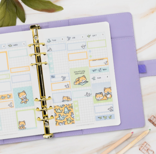 Hubman & Chubgirl | A5 Ring Planner