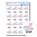 Kawaii Study | Sticker Sheet