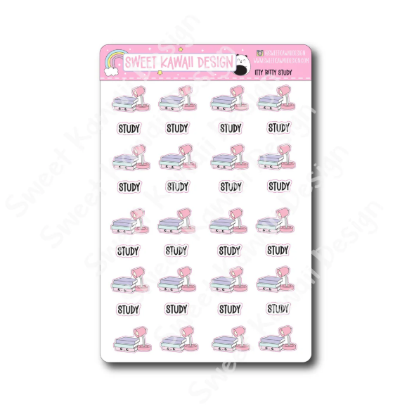 Kawaii Study | Sticker Sheet