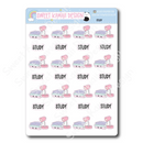 Kawaii Study | Sticker Sheet