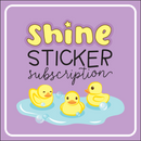 Shine Sticker Studio - Lucky Ducky | February 2025 Subscription