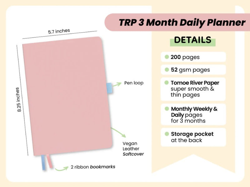 *PREORDER* Hubman & Chubgirl - TRP 3-Month Daily Planner