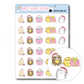 Tropical Christmas | Sticker Sheet