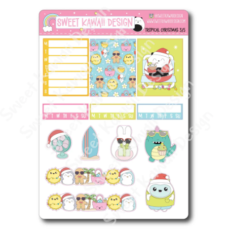 Tropical Christmas | Vertical Kit