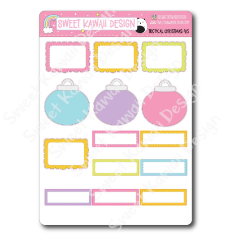 Tropical Christmas | Vertical Kit