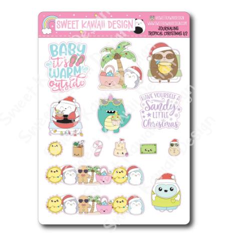 Tropical Christmas | Journaling Kit