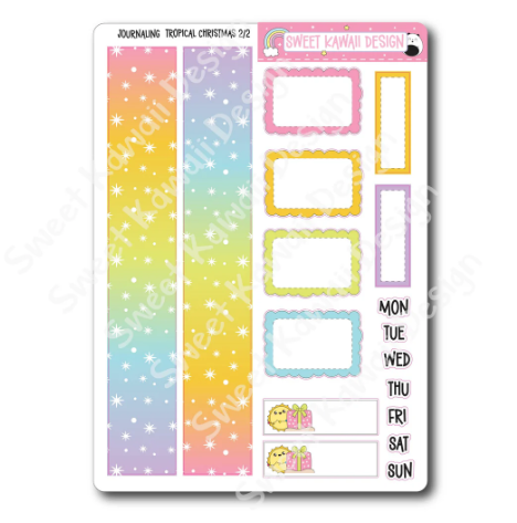 Tropical Christmas | Journaling Kit