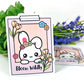 Tulips - Bloom Wildly | Vinyl Sticker