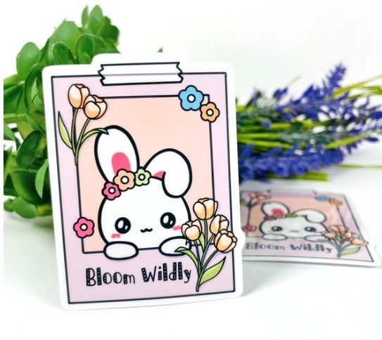 Tulips - Bloom Wildly | Vinyl Sticker