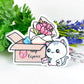 Tulips - Happy Mail | Vinyl Sticker