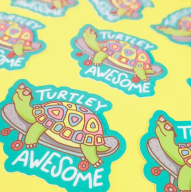 Turtley Awesome | Vinyl Sticker