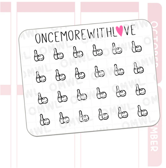 Mini - Bowling | Sticker Sheet