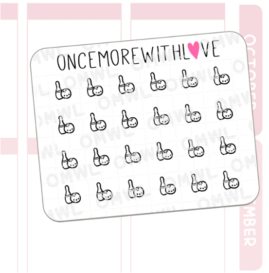 Mini - Bowling | Sticker Sheet