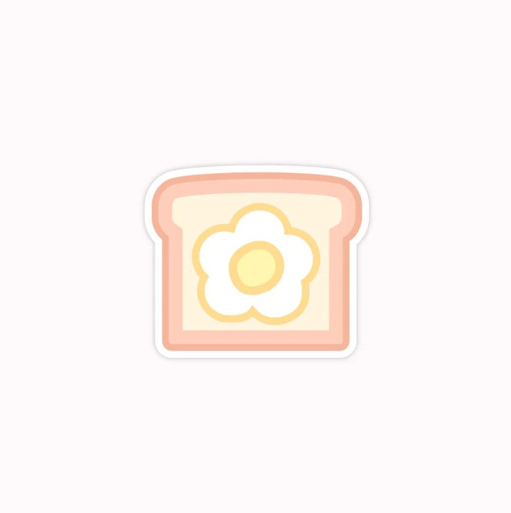 Brunch - Egg Toast | Vinyl Sticker