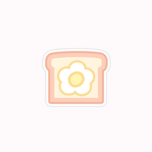 Brunch - Egg Toast | Vinyl Sticker