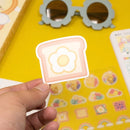 Brunch - Egg Toast | Vinyl Sticker