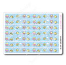 Busy Bee | Faux Washi Strips Sticker Sheet