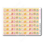 Breakfast Club | Faux Washi Strips Sticker Sheet