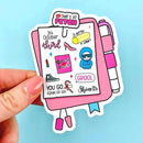 We Wear Pink Sampler