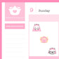 Weekly Activities: Spa Palette | Sticker Sheet